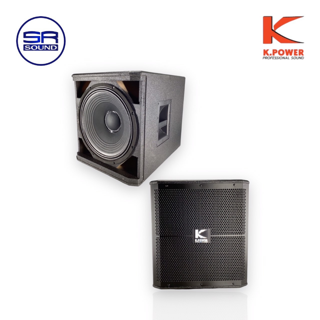 ฟรีค่าส่ง K.POWER SRX715S ตู้ลำโพงซับเบสขนาด 15นิ้ว /ราคาต่อ 1 ใบ  SRX-715S SRX 715S จำกัดออเดอร์ละ 