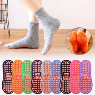 *ส่งทุกวันไม่หยุด* Bewtyshop ถุงเท้า รุ่นข้อกึ่งสั้น แบบกันลื่น 10สี (ดำ เทา ส้ม ม่วง ฟ้า ชมพู เหลือง เขียว เบจ เทอควอย)