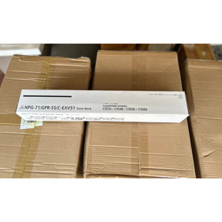 Canon C5535 Toner NPG-71 (BK)สีดำC5540 C5550 C5560 เครื่องถ่ายเอกสาร Toner iR-ADV C5735 C5740 C5750 C576