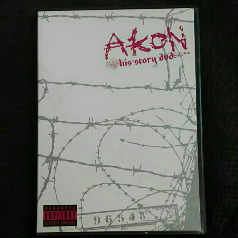 Dvd music ดีวีดีเพลง AKON ; His'story dvd (แถมโปสเตอร์)*