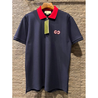 เสือแขนสั้น กุชชี่ GG EMBROIDERY L-XL-2XL-3XL