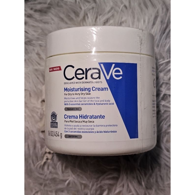 ฉลากไทย ครีมกระปุก เซราวี 454 G CERAVE MOISTURIZING CREAM  454 G