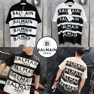 เสื้อยืด BALMAIN 🏷️ Hiend 1:1 cotton 💯 เสื้อยืดแบรนด์เนม