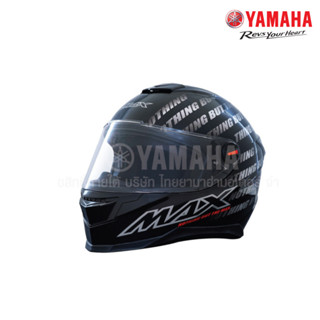 YAMAHAหมวกกันน็อคเต็มใบปิดคาง MAX SERIES สีดำ