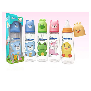 ATTOON แอทตูน ขวดนม Fancy Life ไซส์ M ขนาด 8 ออนซ์ /250 ml. 101812-S (FL-8) (8858740518000)