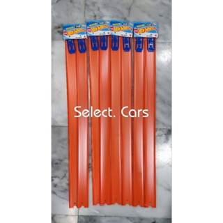 Hot wheels รางตรงสีส้มคู่ Track 122cm