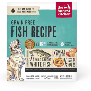 อาหารสุนัข The Honest Kitchen สูตร Grain Free Fish Recipe Dehydrated Dog Food ขนาด 1.8 kg