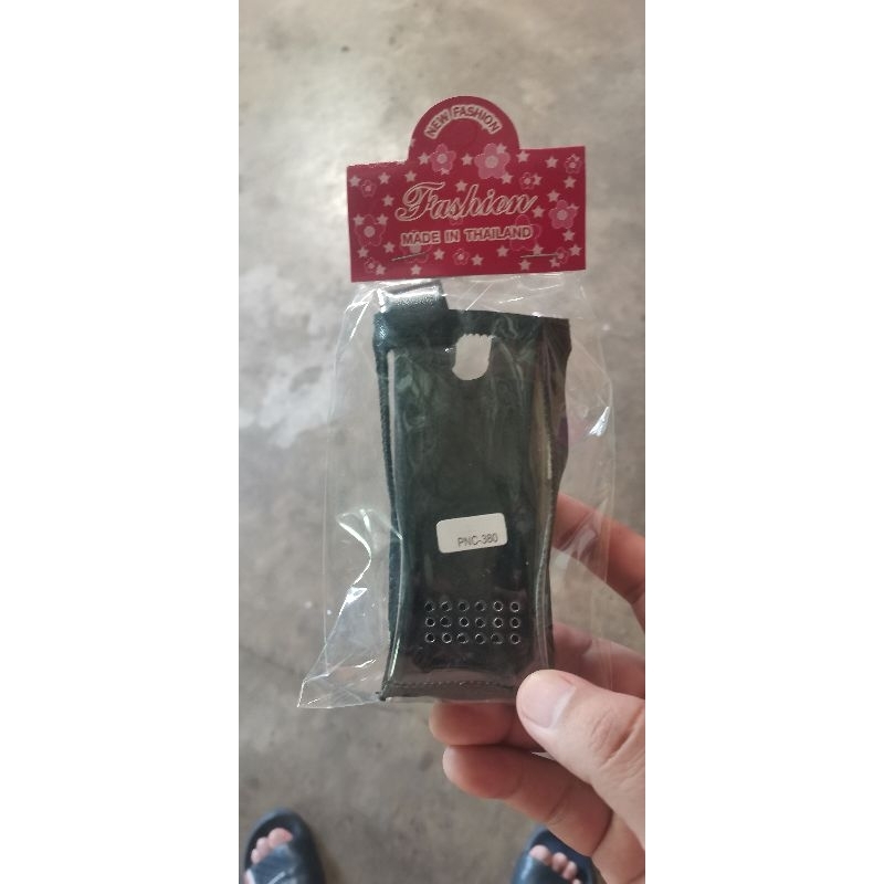 ซองหนังวิทยุสื่อสารรุ่น​ PNC380  คลิปหลัง