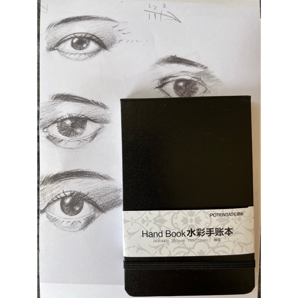 สมุดSketchbook วาดรูป วาดภาพสีน้ำ เนื้อกระดาษ 300g มีหลายสีให้เลือก