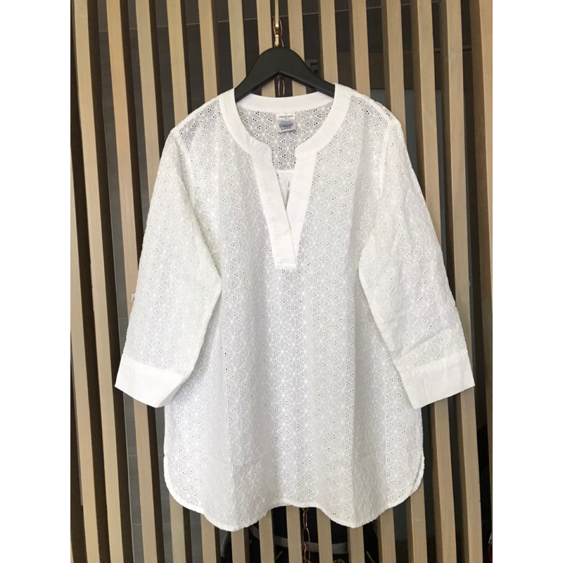 LANDS’END มือสอง เสื้อผู้หญิง ฉลุ