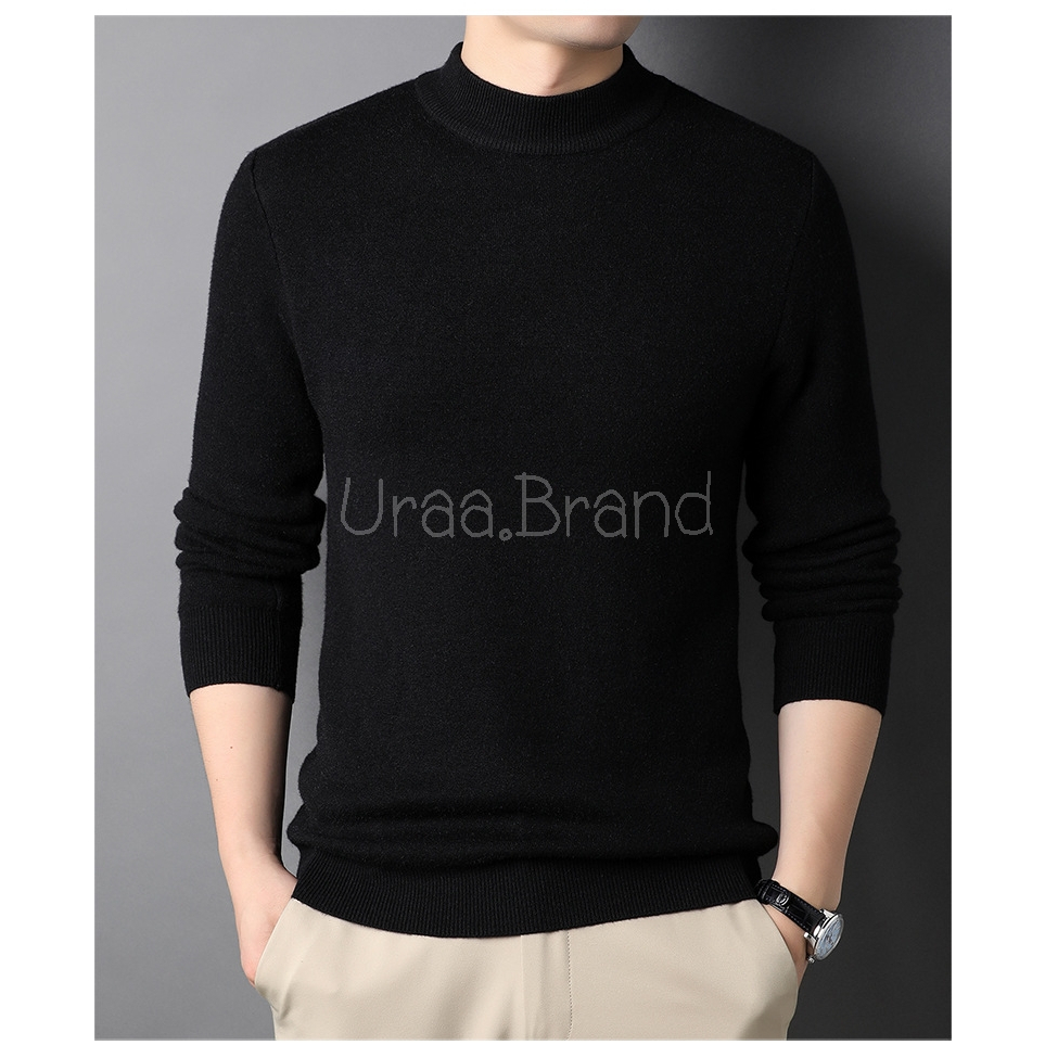 6 สี / อก 42-48 นิ้ว เสื้อไหมพรมผู้ชาย เสื้อกันหนาวผู้ชาย รุ่น Non-Ag Sweater - MSS สเวตเตอร์ไหมพรม