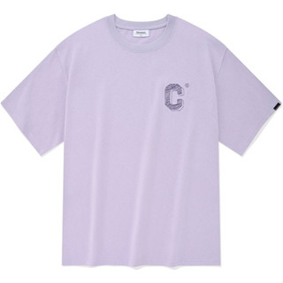 COVERNAT H2 เสื้อยืด oversize DRAWING C LOGO T-SHIRT S, M, L Lavender