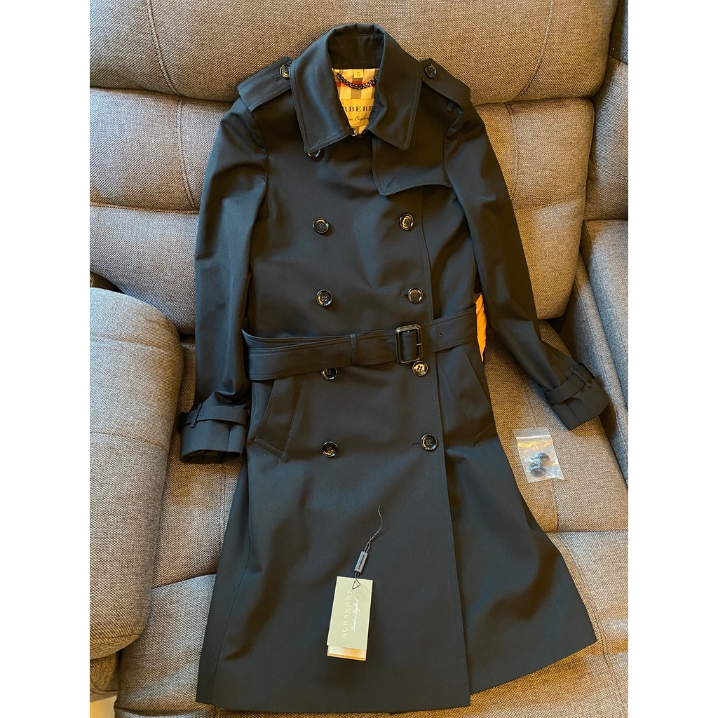 โค้ทสีดำ Burberry size 04 36EU 02US