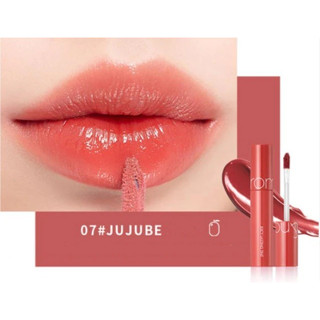 ROM&amp;ND Juicy Lasting Tint 5.5g. ลิปทินท์เนื้อชุ่มชื้น สี 07 JUJUBE