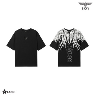 BOY LONDON บอย ลอนดอน T-SHIRT เสื้อยืด คอกลม ของแท้ 100% (BOY22TS1019N)