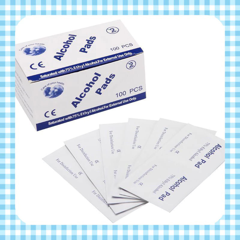 Alcohol pad แผ่นแอลกอฮอล์ 75% เช็ดทำความสะอาด พกพาง่าย แผ่นทำความสะอาด กล่อง100ชิ้น thumbnail 8