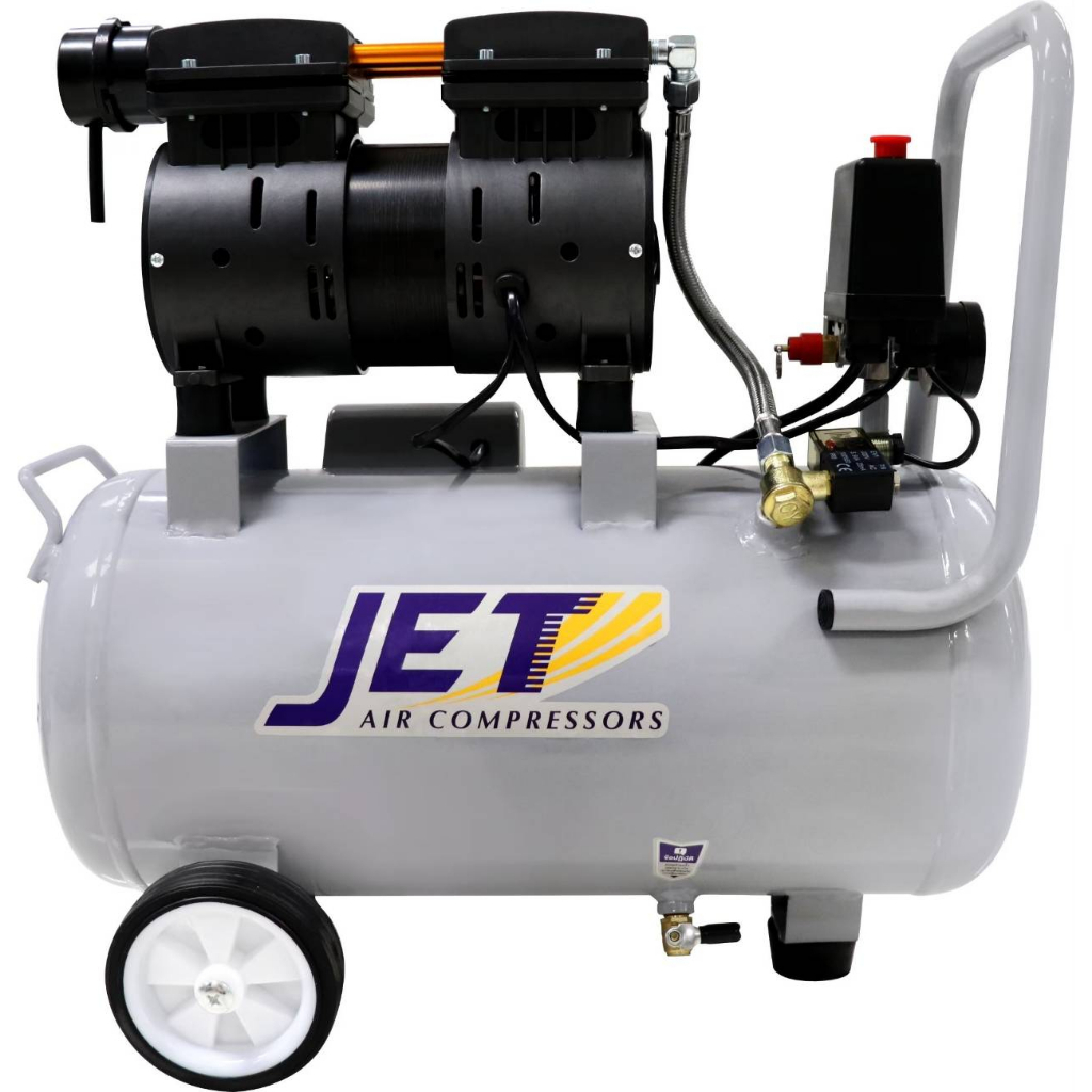 JET JOS-25 ปั๊มลม Oil free 550W(3/4HP) ขนาด 25 ลิตร