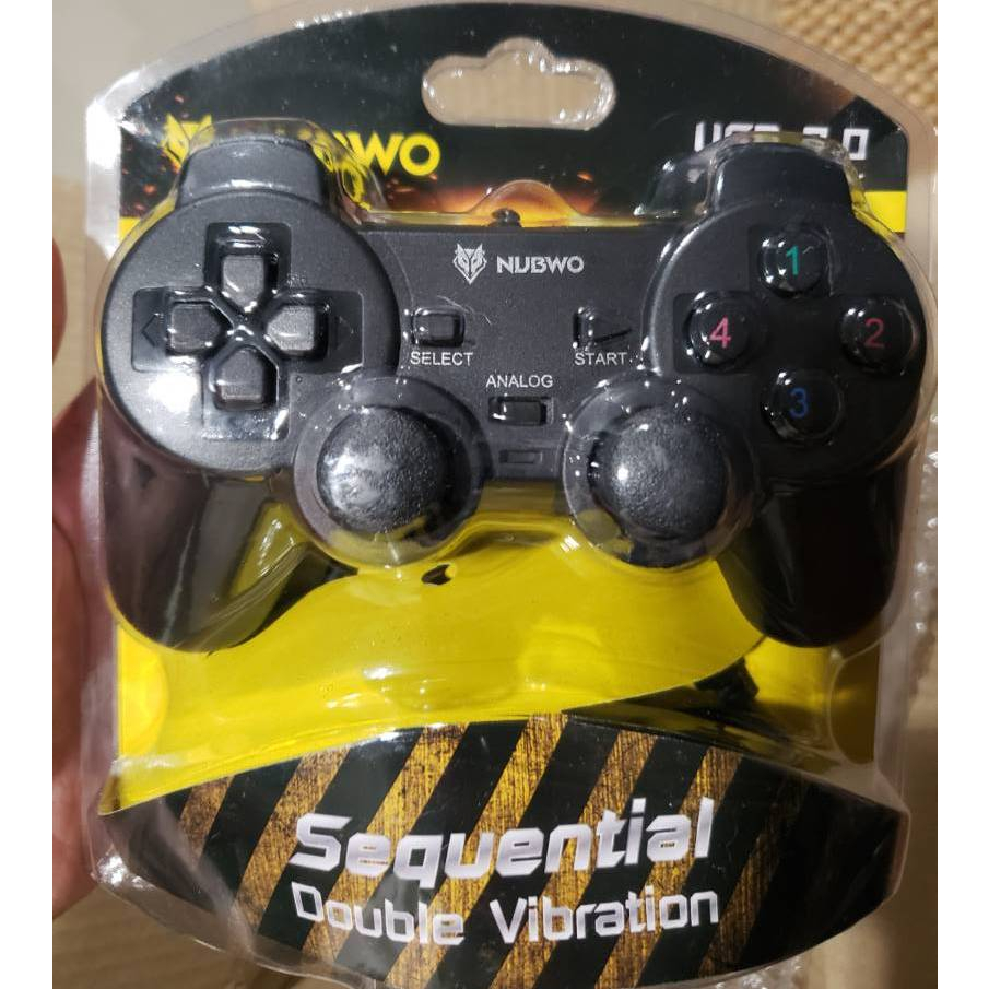 ส่งจากไทย JOY Joy stick Nubwo NJ-43 Sequential Gaming Controller นับโว Joystick จอย USB 2.0 NJ43 จอย