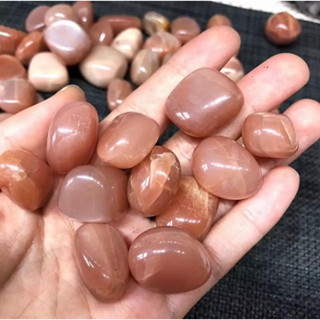 1pc Random Natural Sunstone 2-3 cmTumbled Stone Quartz Crystal Healing Energy Polished Gemstone Mineral Specimen