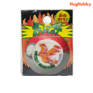 Vintage 90s Tomy Pokemon Moltres (Fire) Rubber Eraser [Sealed]