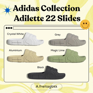 Adidas Collection อาดิดาส รองเท้าแตะ รองเท้าแบบสวม Adilette 22 Slides