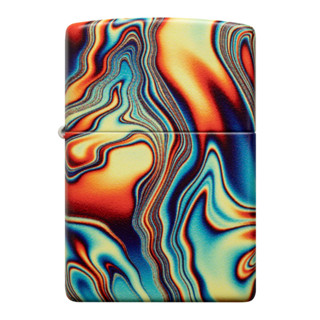 Zippo ไฟแช็กรุ่น 48612 Colorful Swirl Design ของแท้ รับประกันตลอดชีวิต นำเข้าและจำหน่ายโดยตัวแทนจำหน่าย