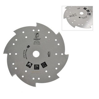 Sakuraya ใบมีดตัดหญ้า แบบ 8 แฉก  TJ-8 ใบมีดเครื่องตัดหญ้า ใบมีดตัดหญ้า