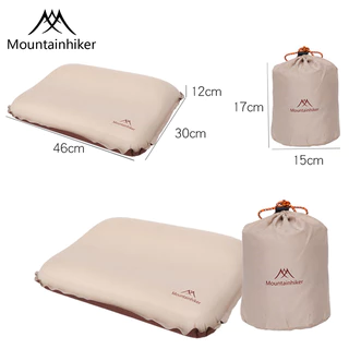 พร้อมส่ง Mountainhiker หมอนฟองน้ำ30D พองลมอัตโนมัติ พับเก็บได้ มีความยืดหยุ่นสูง เก็บเสียง แคมปิ้ง