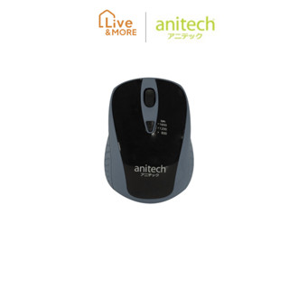 Anitech Wireless mouse เม้าส์ไร้สาย รุ่น W214 รับประกัน 2 ปี