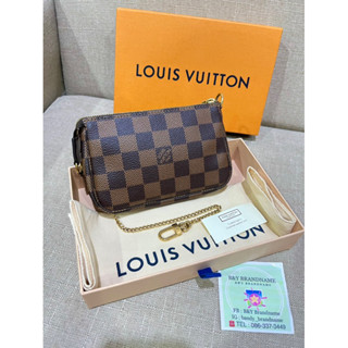 🌸Louis Vuitton Mini Pochette Damier Dc.19 สวยใหม่ไร้ตำหนิ ⭐️ พร้อมส่งค่ะ ⭐️