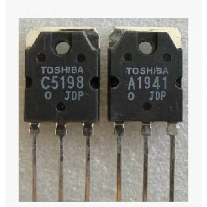 ทรานซิสเตอร์ 2 ชิ้น 2sa1941  2sc5198 toshiba Transist a 1941 และ c