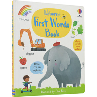 NEW! หนังสืออังกฤษ First Words Book (First Concepts) (Board Book) [Hardcover]