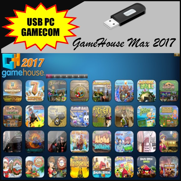 GAME HOUSE 2017 Game House MAX เกมที่ทุกเครื่องควรมีติดไว้ รวมเกมดังๆ ไว้ที่เดียว เล่นได้เลย เกมเพีย