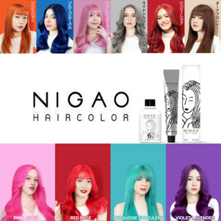 สีนิกาโอะ Nigao สีย้อมผม นิกาโอะ สีสวย ติดแน่น ผมไม่เสีย ไม่มีแอมโมเนีย ไม่ฉุน กลิ่นหอม ผมนุ่มเงางาม