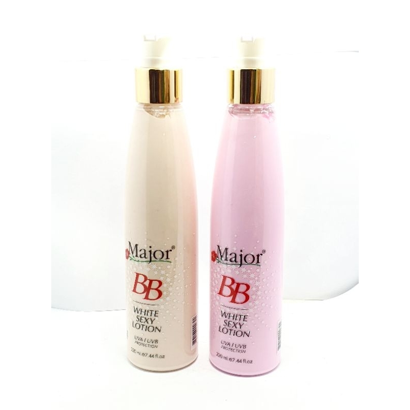 BB major โลชั่นทาผิวขาวนวลโชว์ผิวได้ใสๆ