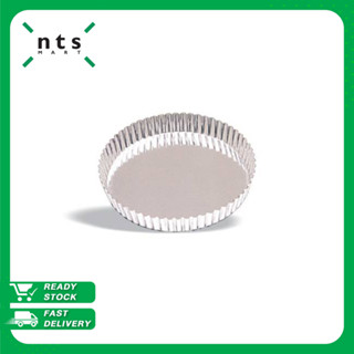 PUJADAS  ROUND TART MOULD  พิมพ์อบขนมสแตนเลส 304 ขนาดเส้นผ่านศูนย์กลาง20-32ซม PUJ1-725