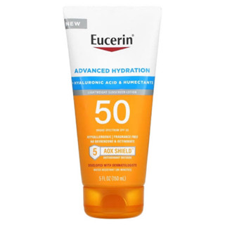 Eucerin Sun Advanced Hydration SPF 50 Sunscreen Lotion 150ml.