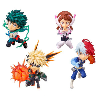 Banpresto (ครบ Set 4 กล่อง) WCF My Hero Academia World Collectable Figure 4983164195019 (Figure)