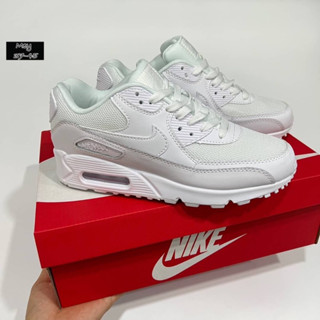 Nike Air max 90 (size39-45) White ทักแชทสอบถามขอดูสีอื่นๆเพิ่มเติมได้เลยคับ