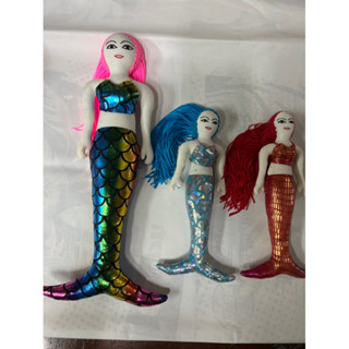 ตุ๊กตานางเงือก🧜‍♀️🧞‍♀️🧜‍♀️ผ้าน่ารักมากกกกก