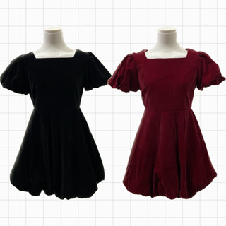 พร้อมส่ง : เดรส รุ่น Fairy Velvet Dress มี 2 สี - PENN STUDIO