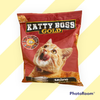 อาหารแมว Katty Boss 400g 2mix รสปลาทู-ทูน่า