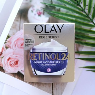 Olay Regenerist Retinol24 Night Moisturizer 50 gram โอเลย์ รีเจนเนอรีส เรตินอล24 มอยเจอร์ไรเซอร์ 50กรัม