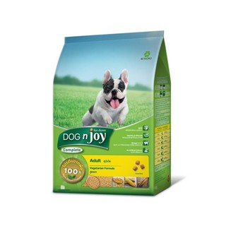 Dog n Joy Adult 3kg อาหารสุนัขโต สูตรเจ