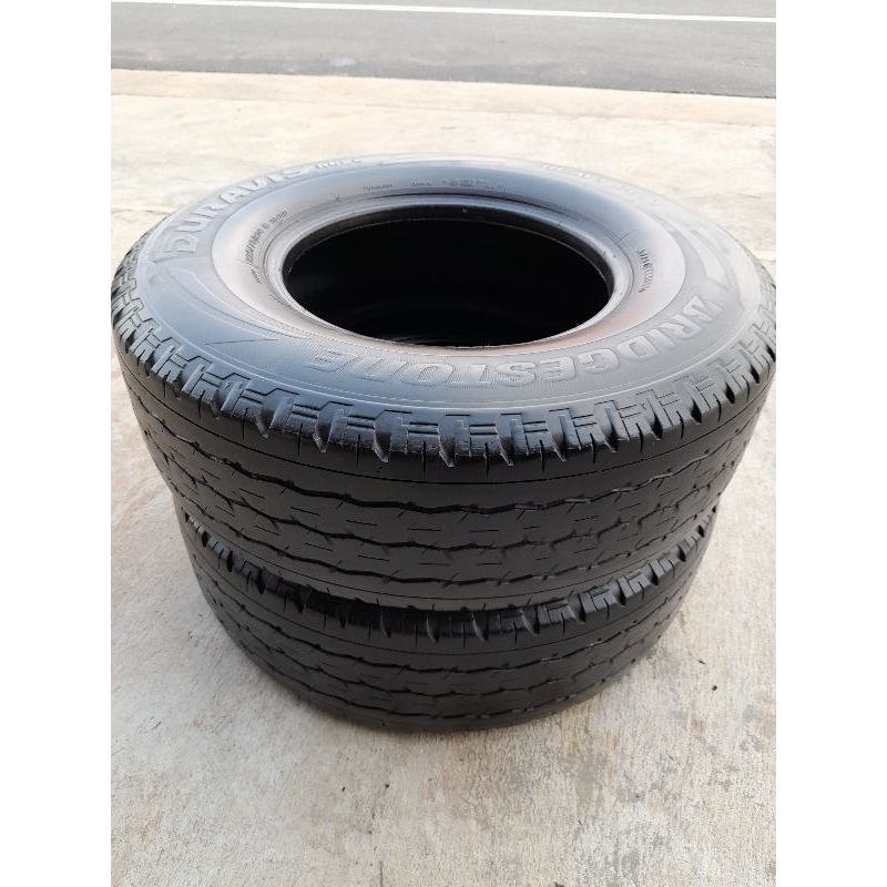 225/75R14 ยางบรรทุกหนักแท้ ยางเปอร์เซนต์% บริดโตน R624 ตัวเทียบ XCD ปลายปี21 ใส่กะทะผ่าบรรทุก14 ทุกร