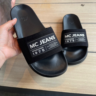 พร้อมส่ง McJeansรองเท้าแตะสวมรุ่นใหม่ พื้นนุ่ม น้ำหนักเบา ใส่สบาย แถมถุงช็อป