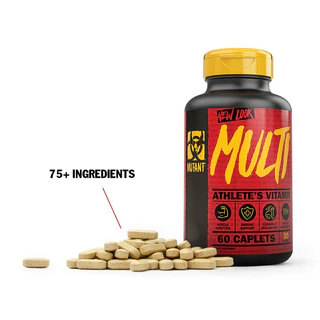 Mutant Multi 60 Tablest วิตามินรวม Vitamin Mineral