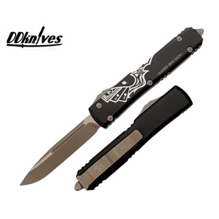 มีดออโต้ Microtech Ultratech S/E OTF Auto Knife Dead Mans Hande Bronze Blade (121-13DMS)