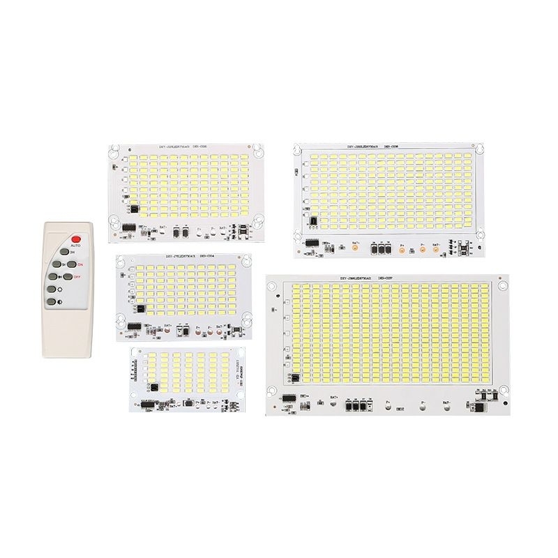แผ่นLEDโคมไฟสปอร์ตไลท์​โซ​ล่า​เซลล์พร้อมรีโมท​25w​ 40W 60W 100W​ 200w