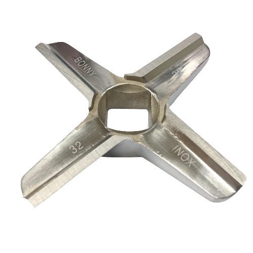 BONNY ใบมีดสำหรับบดหมู รุ่นโค้ง เรียบ เบอร์32 42 52 ใบมีดเครื่องบด ใบมีดบดเนื้อ ใบมีด NO.32 NO.42 NO